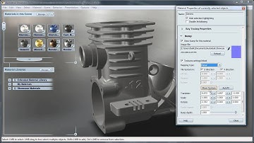 Autodesk Showcase: Adding Materials to your scene part 2