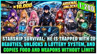 He and 29 Girls Wake on a Starship, but Only His Lottery System Grants Infinite Supplies and Weapons screenshot 5