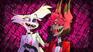 NIGHT OUT -  ALASTOR X ANGELDUST (Hazbin Hotel Comic Dub)