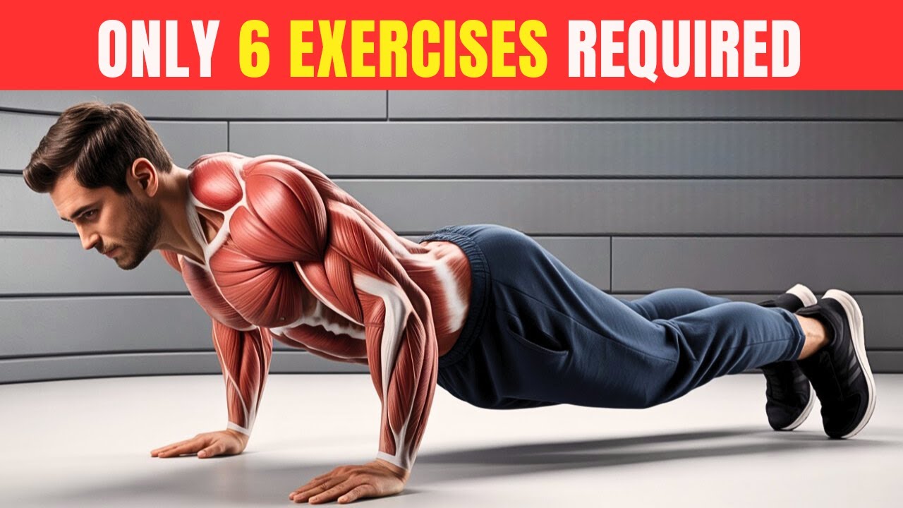 These 6 Exercises Build Muscle Insanely (No Equipment Needed) - YouTube