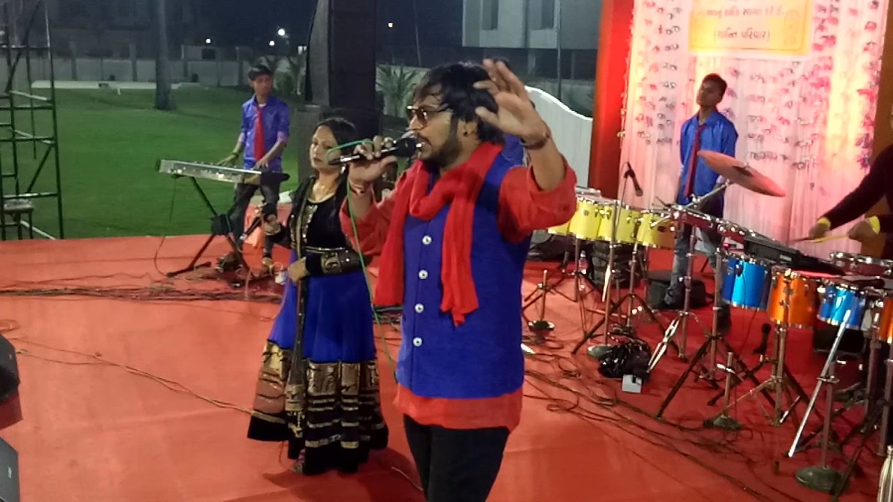 Sagar patel live garba ni moj at suratpagdivada musical groupwah surat na patidaro bhales