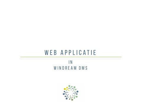 Hoe gebruik ik de windream web portal?