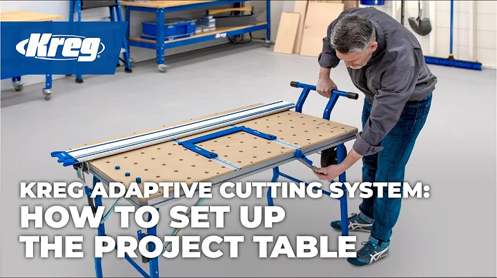How To Set Up The Kreg Adaptive Cutting System Project Table