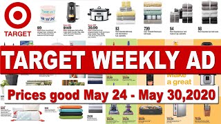 Target Weekly Ad Between May 24 May 30 | Target This Week's Ad | Target Home Deals weekly ad