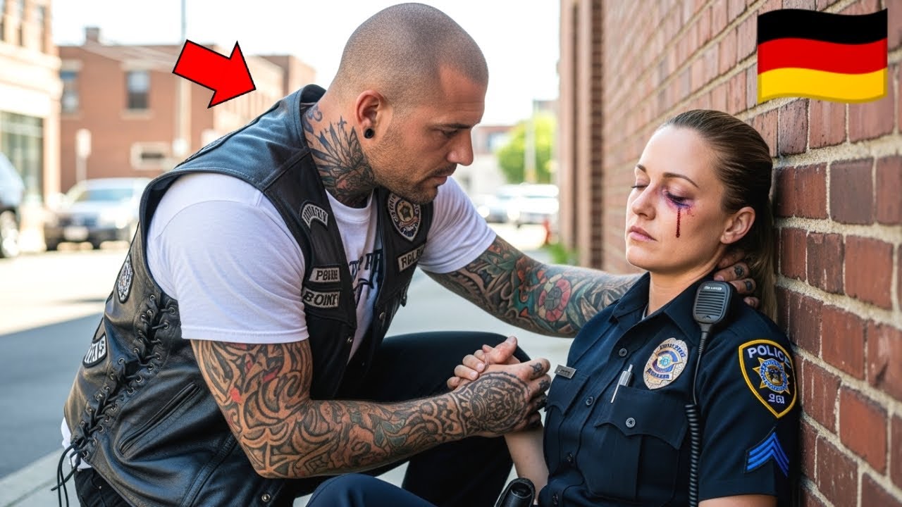 „Hells Angel findet sterbende Polizistin auf der Straße – Was dann passierte, ließ die gesamte