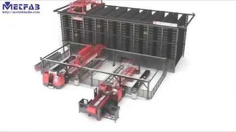 Automated Storage Retrieval System AS/RS For Long bars