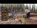 16. Gardening in Portugal | Making Swales, Berms and Growing Food | Permaculture Ideas