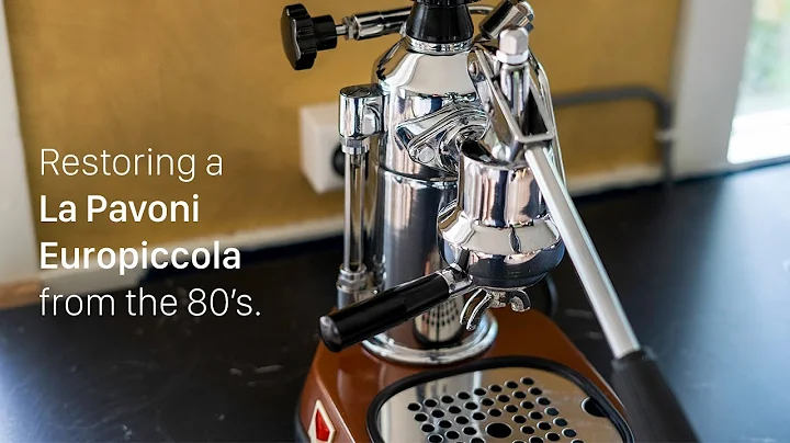 La Pavoni Europiccola espresso machine from 1980 (restoration)