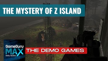 GameGuru MAX Demo Games - The Mystery of Z Island