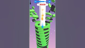 Stack Ball Level #379 #stackball #stackrider #stackcolors #ballgame #kidsgame #mobilegame #cartoon