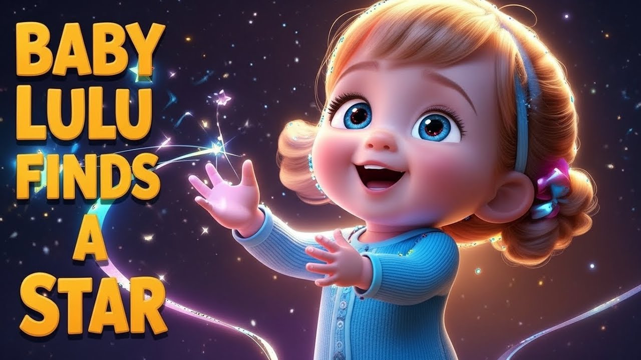 Baby Lulu Finds a Star | Sweet Kids Nursery Rhyme | Magical Night Adventure