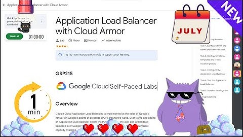 Application Load Balancer with Cloud Armor | #2025 | #GSP215  |#qwiklabs |Solution