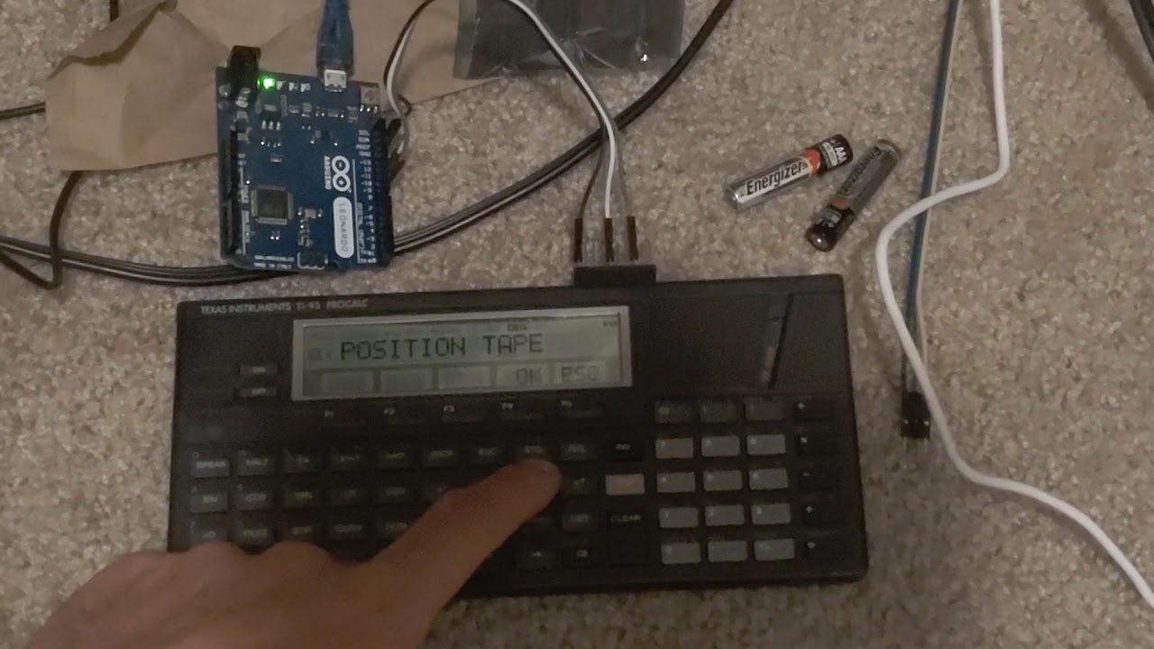 CIduino7: a digital replacement cassette interface for the TI-95/74/CC-40