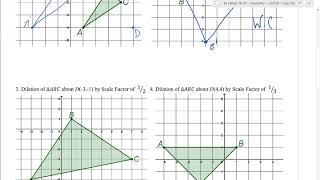 Day 032   Dilation about Any Point Practice   Per 3