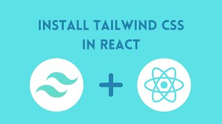 🔴  install tailwind css with create react app | setup react project with tailwind css