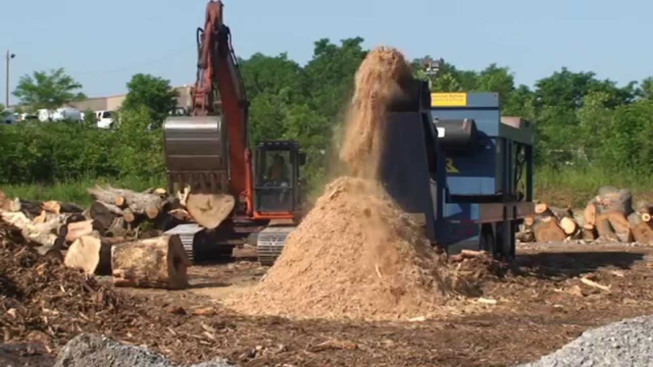 Universal Refiner Wood Waste Grinder TREE SERVICE PRIMARY GRIND YouTube