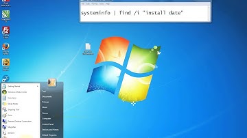 How to Check the Installation Date of Windows 7