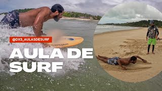 COMO SURFAR - AULA DE SURF PARA INICIANTE (Praia de Itapuama)