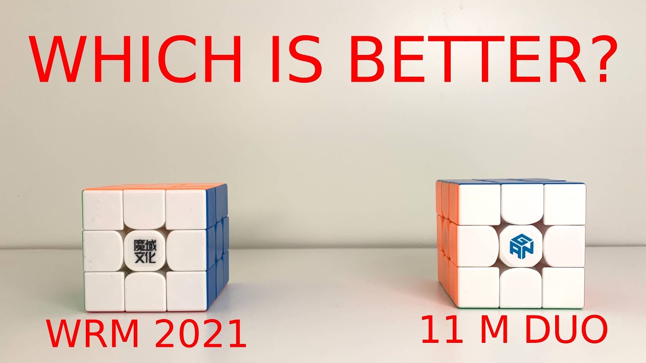 GAN 11 M DUO vs. MOYU WRM 2021