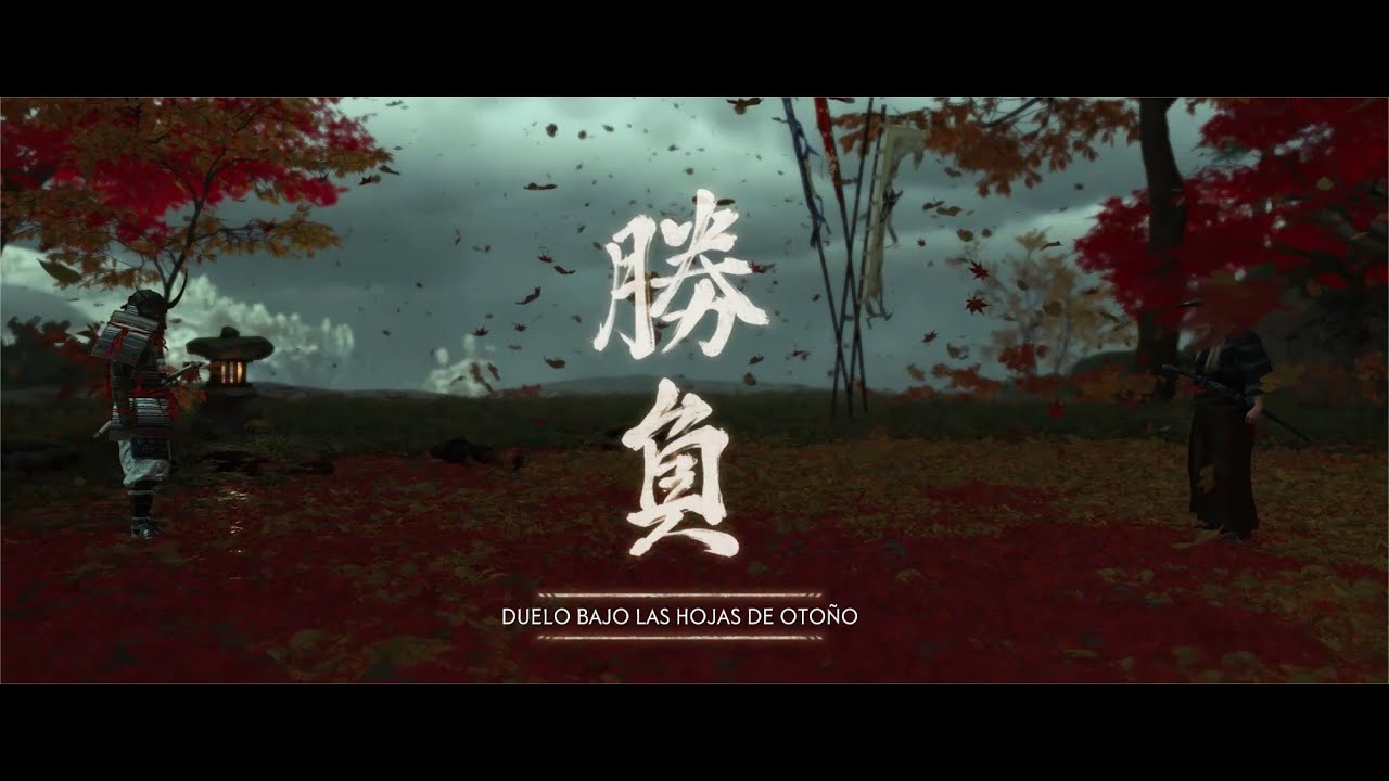 Ghost of Tsushima PS5 Duelo bajo las hojas de otoño YouTube