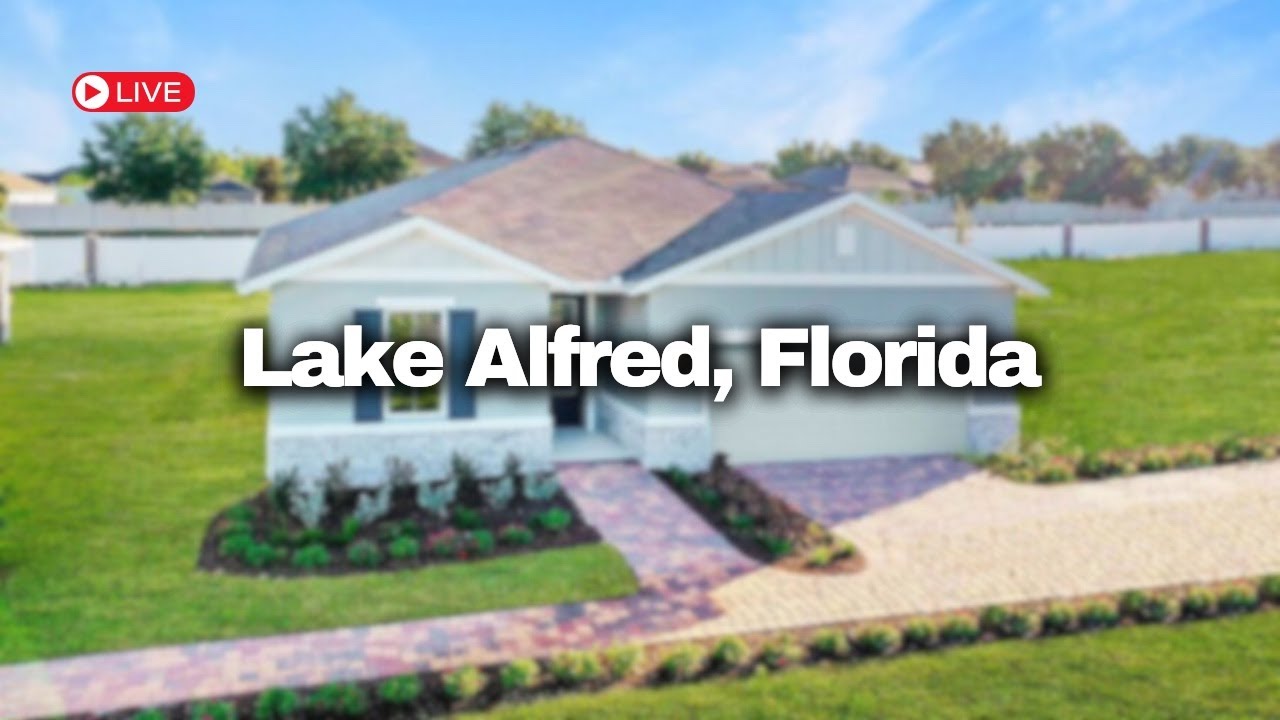 Eden Hills in Lake Alfred Florida - Community breakdown and home tour.