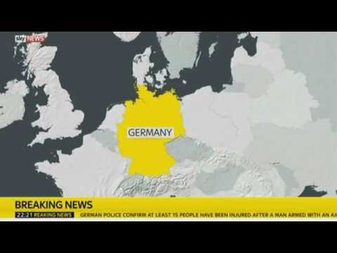 Terrorist Axe Attack on German Train 18 July 2016