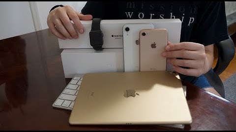 ASMR Tapping on Apple Products and Boxes