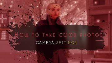 Second Life How To Take Good Photos: CAMERA in FIRESTORM and BLACK DRAGON Viewer