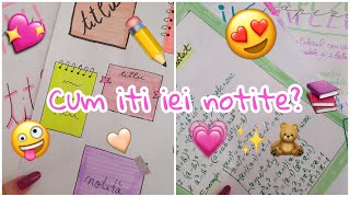 Cum Îți Iei Notițe? Idei De Titluri, Sticky Notes, Exemplehow To Take Notes