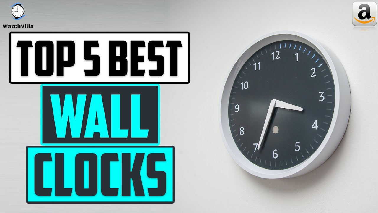 Top 5 Best Wall Clock 2020 YouTube