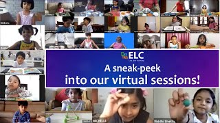 A sneak-peek into our virtual sessions! | Learning at ELC India