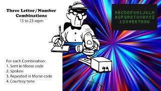 Three Letter-Number Combinations - Speed-Racing - 15wpm