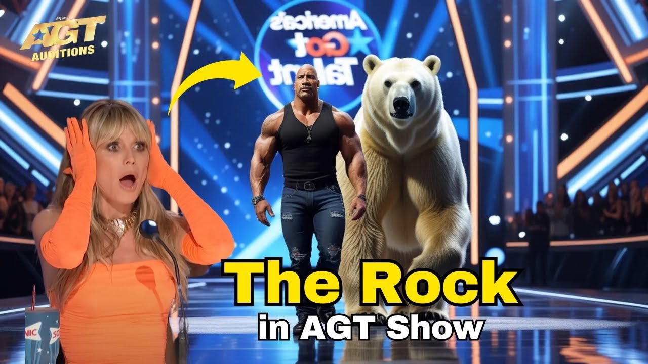 Dwayne Johnson The Rock surprised judges of America's Got Talent | part 4