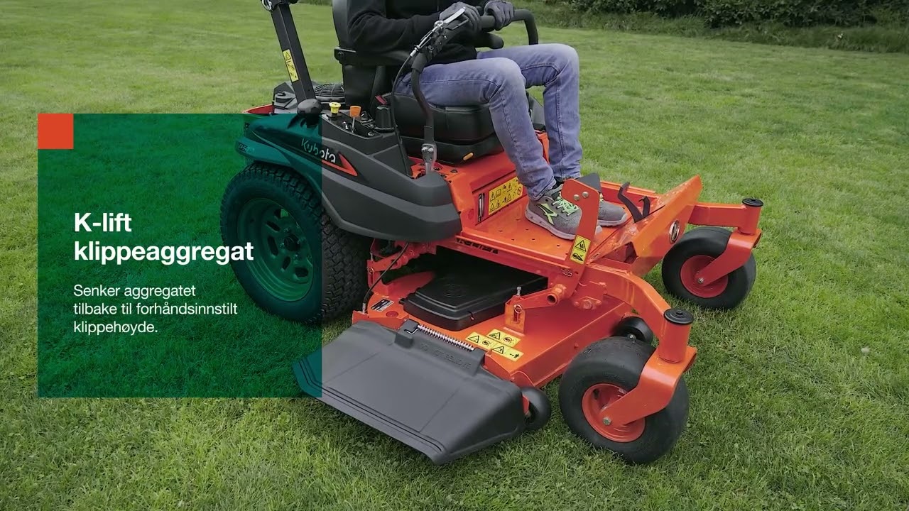 Kubota Z4-541 zero-turn klipper - YouTube