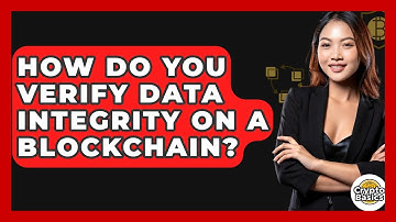 How Do You Verify Data Integrity On A Blockchain? - CryptoBasics360.com