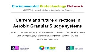 Aerobic Granular Sludge - webinar 3 March 2025