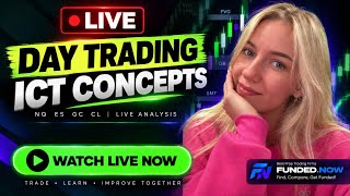 2 BIG Ws and 1 small L 🔴LIVE Day Trading Futures | ES NQ | ICT Concepts | Oct 15