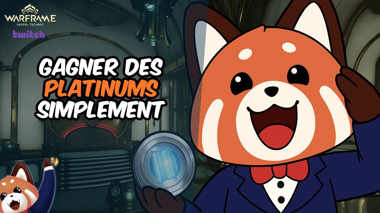 Gagner des platinums simplement quand on débute Warframe