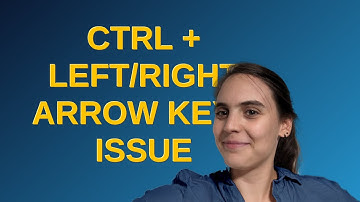 Unix: Ctrl + left/right arrow keys issue