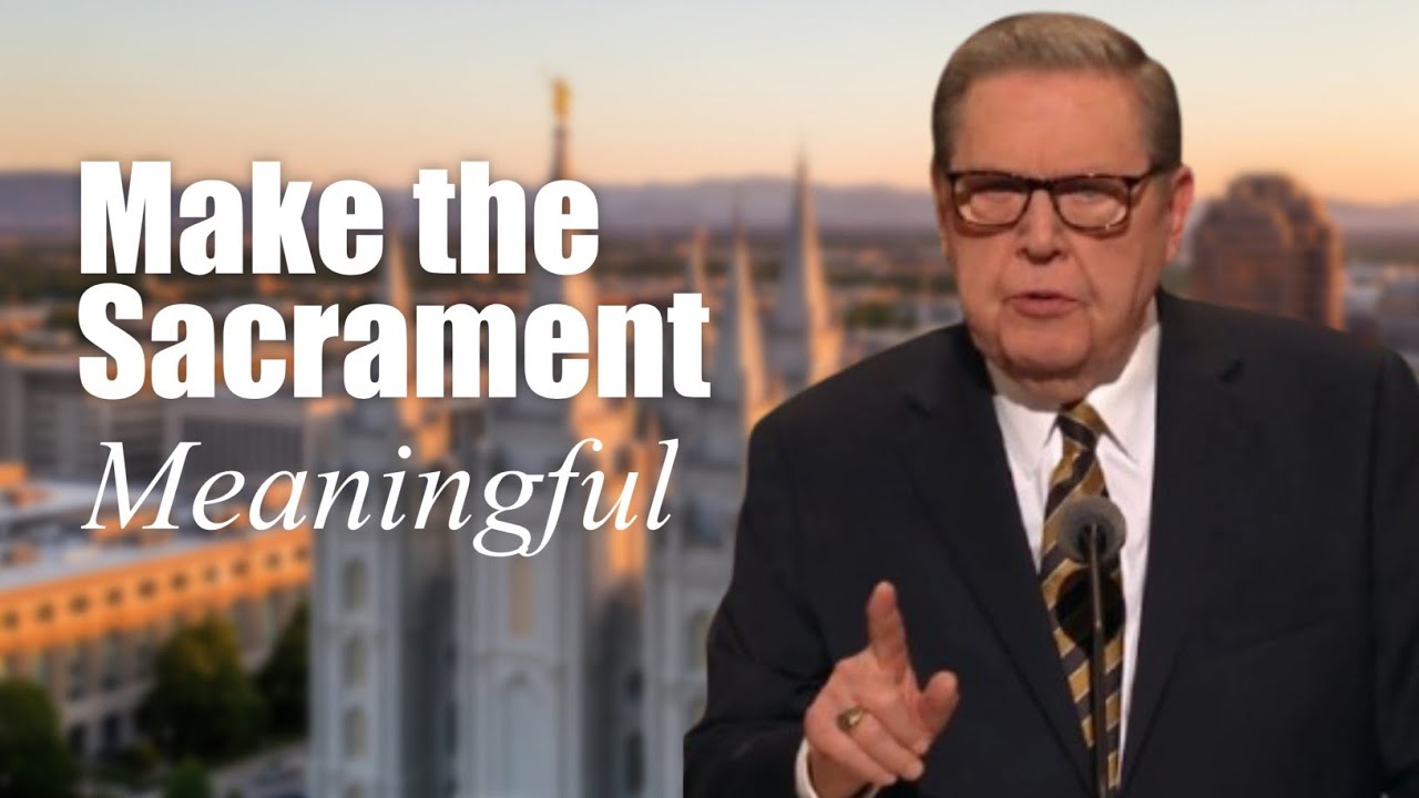 Почему причастие важнее, чем вы думаете | Старейшина Джеффри Р. Холланд