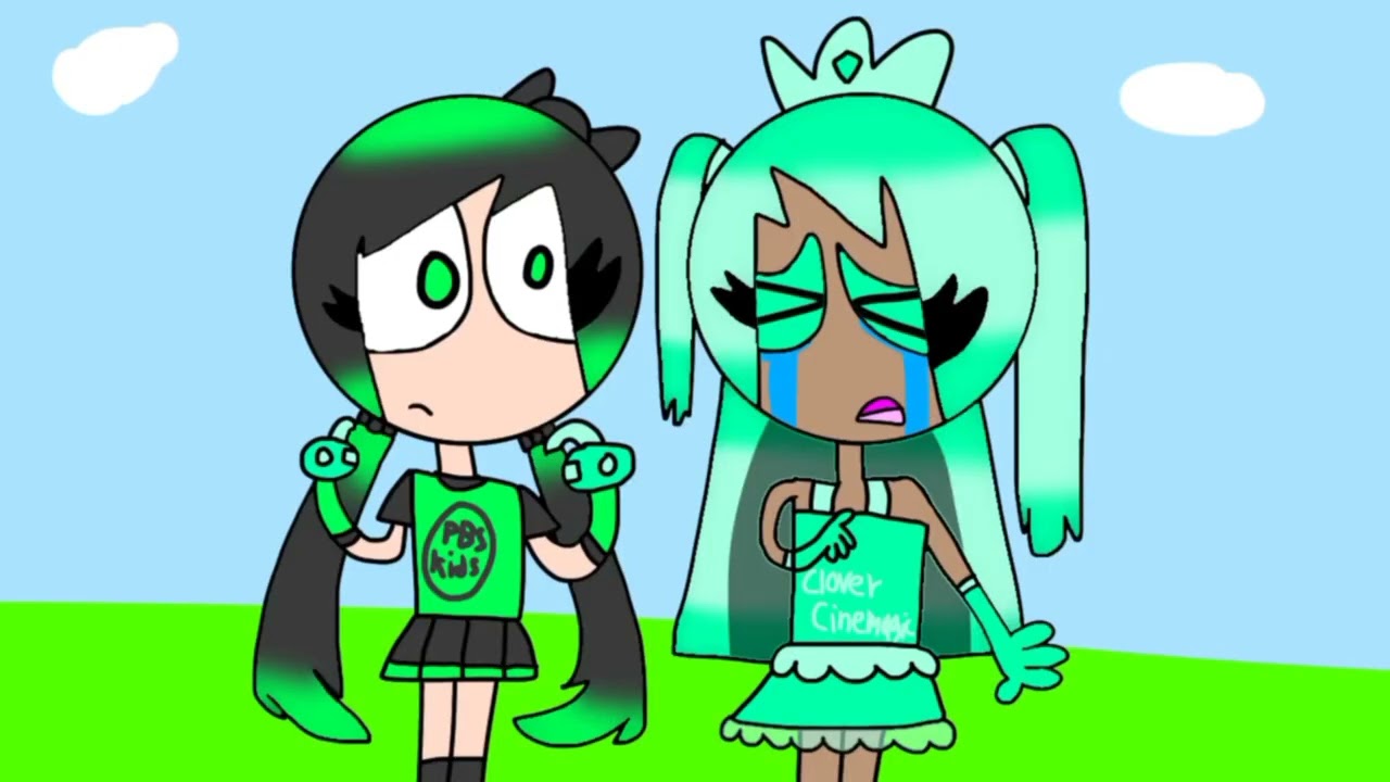 Clover cineMagic is crying because tickle u broke her radio