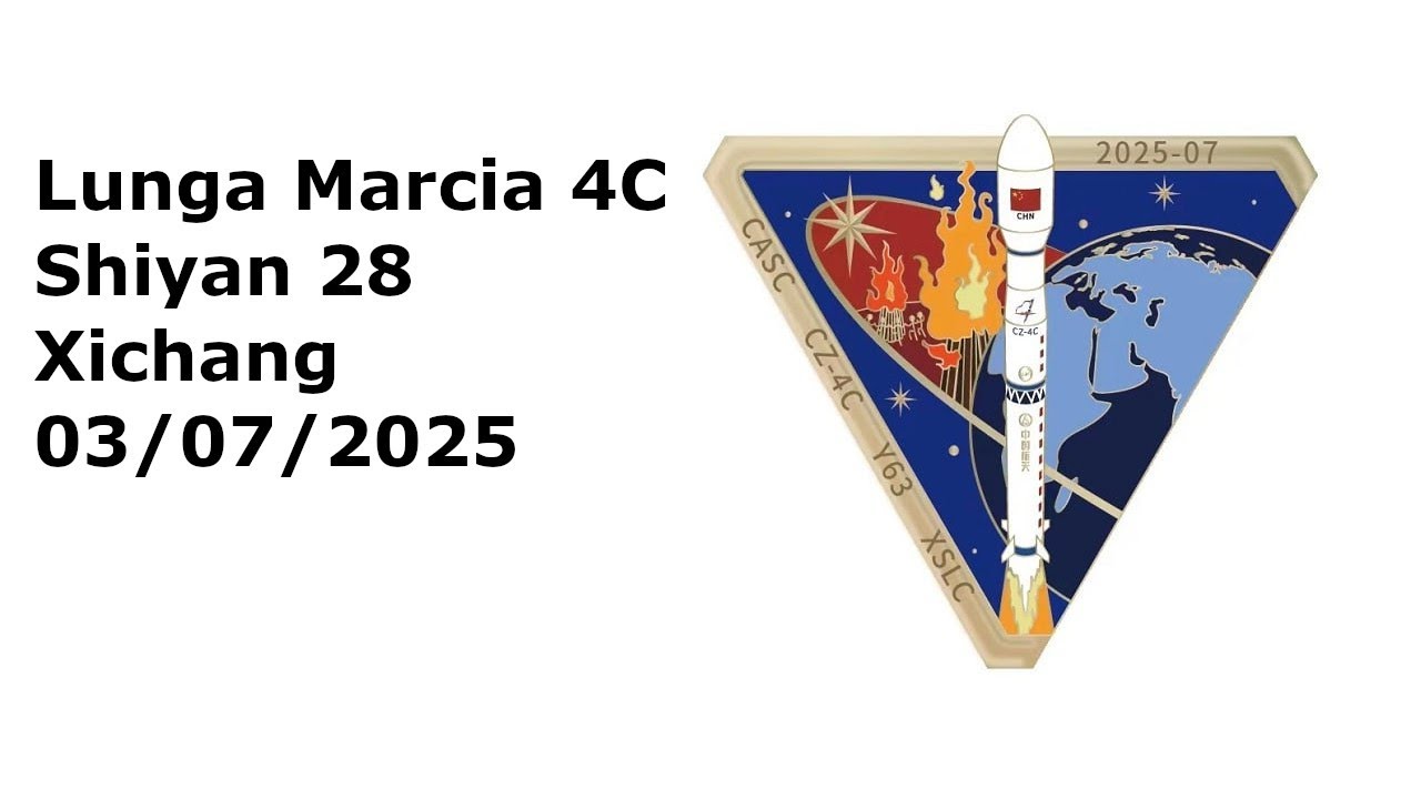 Lunga Marcia 4C - Shiyan 28 - Xichang 03/07/2025