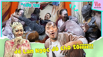 CỰC DƠ: Nọc Nọc, ông chú HÓA THÚ "trộn vữa" nhau đen thui sau cánh gà, nhìn không biết ai là ai nữa