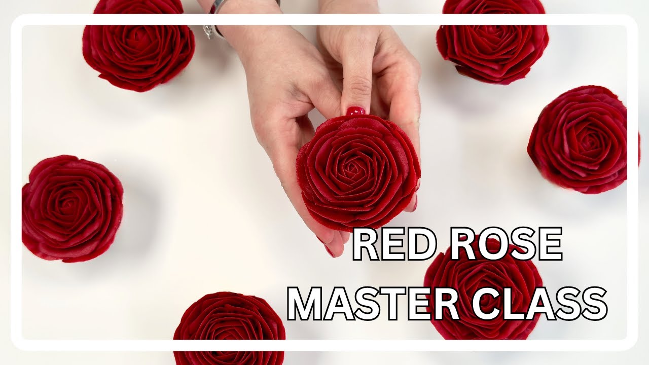Red Rose Piping ALL SECRETS REVEALED 