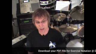 Drum Lesson - Half Time Shuffle #2 Workout #1 - Billy Ashbaugh