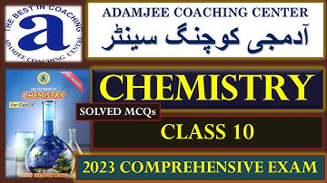 Class 10 Chemistry new book Target Guess paper Karachi Sindh Board | Guess Paper Class 10