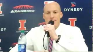 John Groce - Penn State postgame Champaign 2017