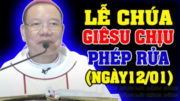 (Ngày 12/01) LỄ CHÚA GIÊSU CHỊU PHÉP RỬA | Bài giảng SÂU SẮC của ĐTGM Giuse Vũ Văn Thiên