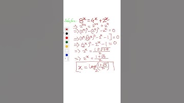 Beautiful Ratio Exponent Equation #Shorts #MSQE #JEE #PGDBA #CAT #CMI #ISI #GMAT #IGIDR #Quadratic