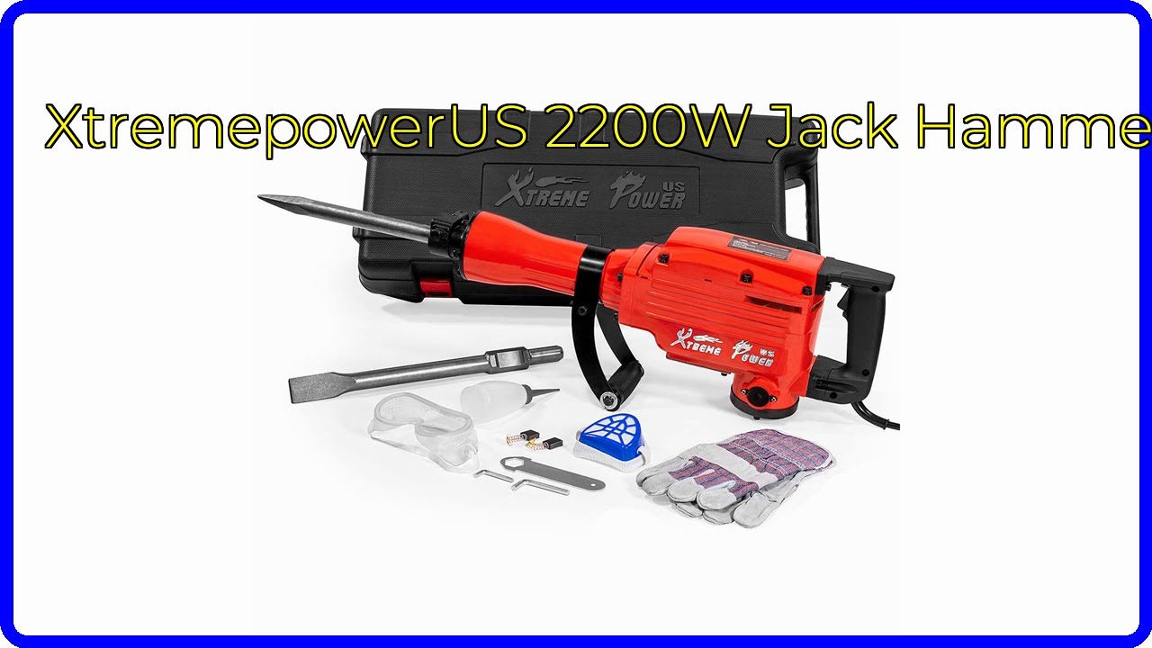 REVIEW (2026): XtremepowerUS 2200W Jack Hammer. First Look.